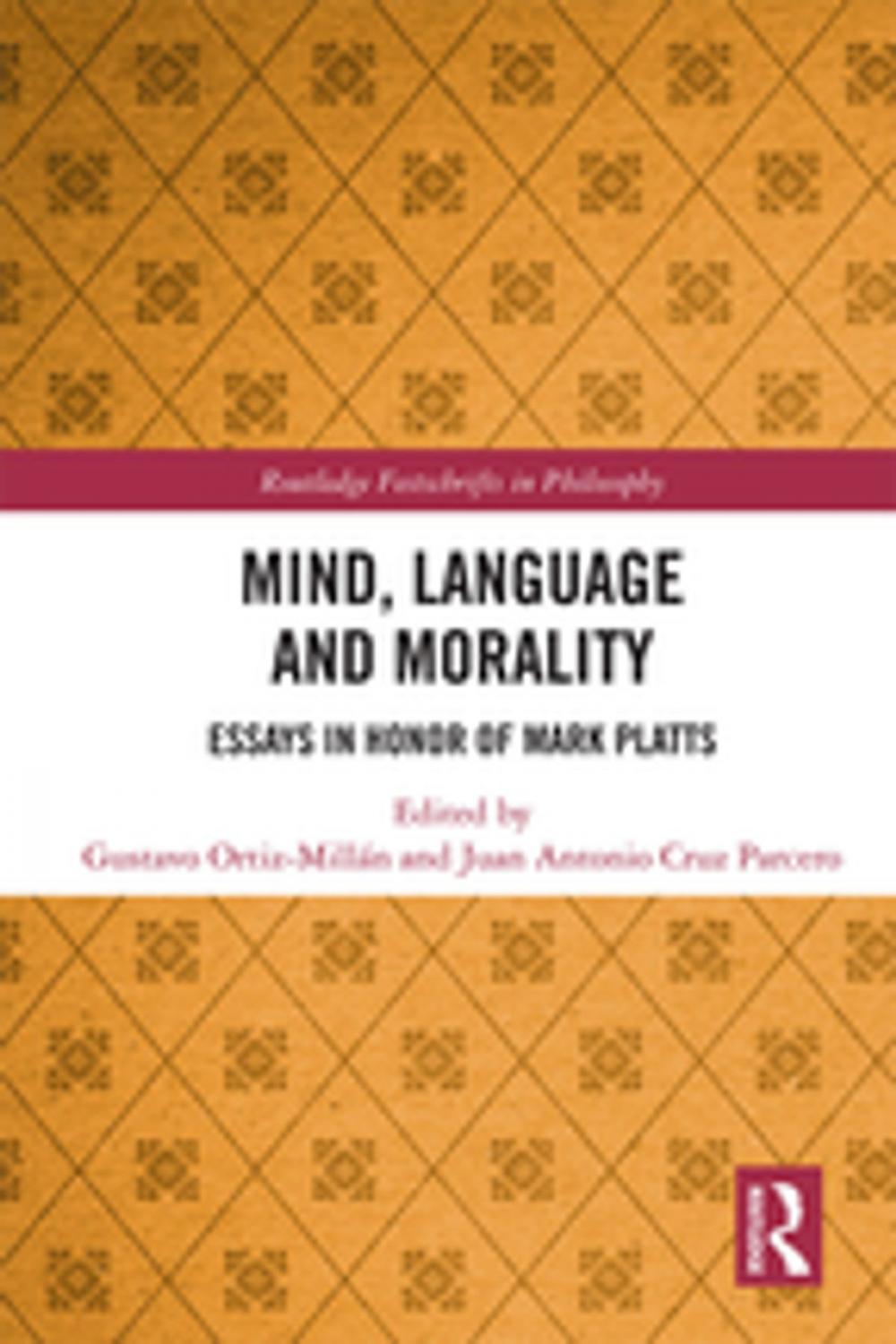 Big bigCover of Mind, Language and Morality