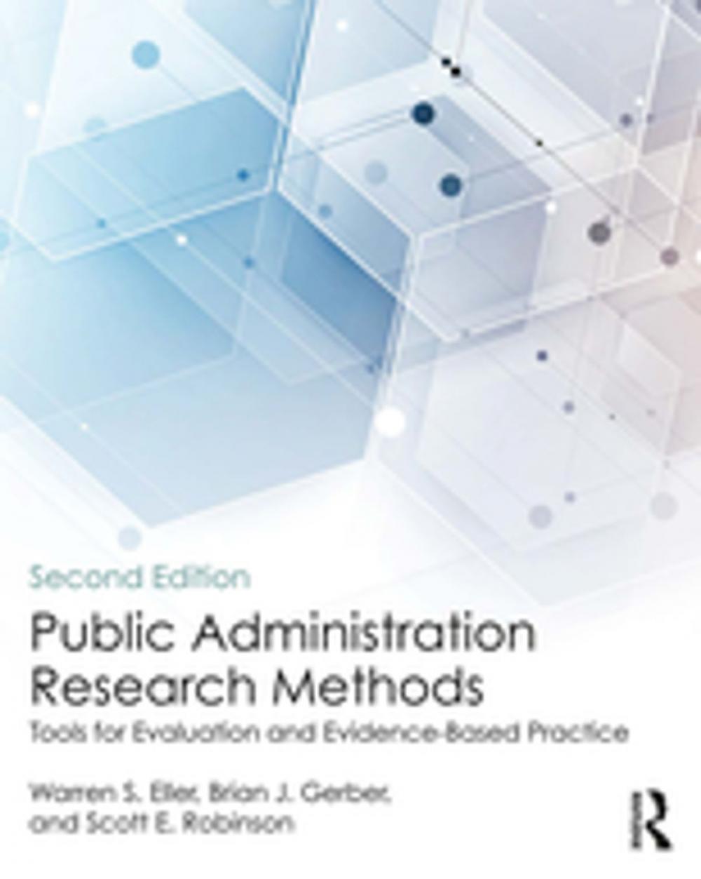 Big bigCover of Public Administration Research Methods