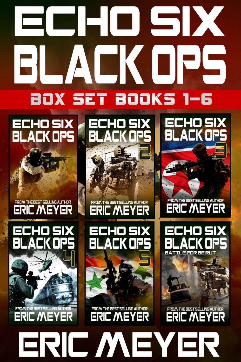 Big bigCover of Echo Six: Black Ops - Box Set (Books 1-6)