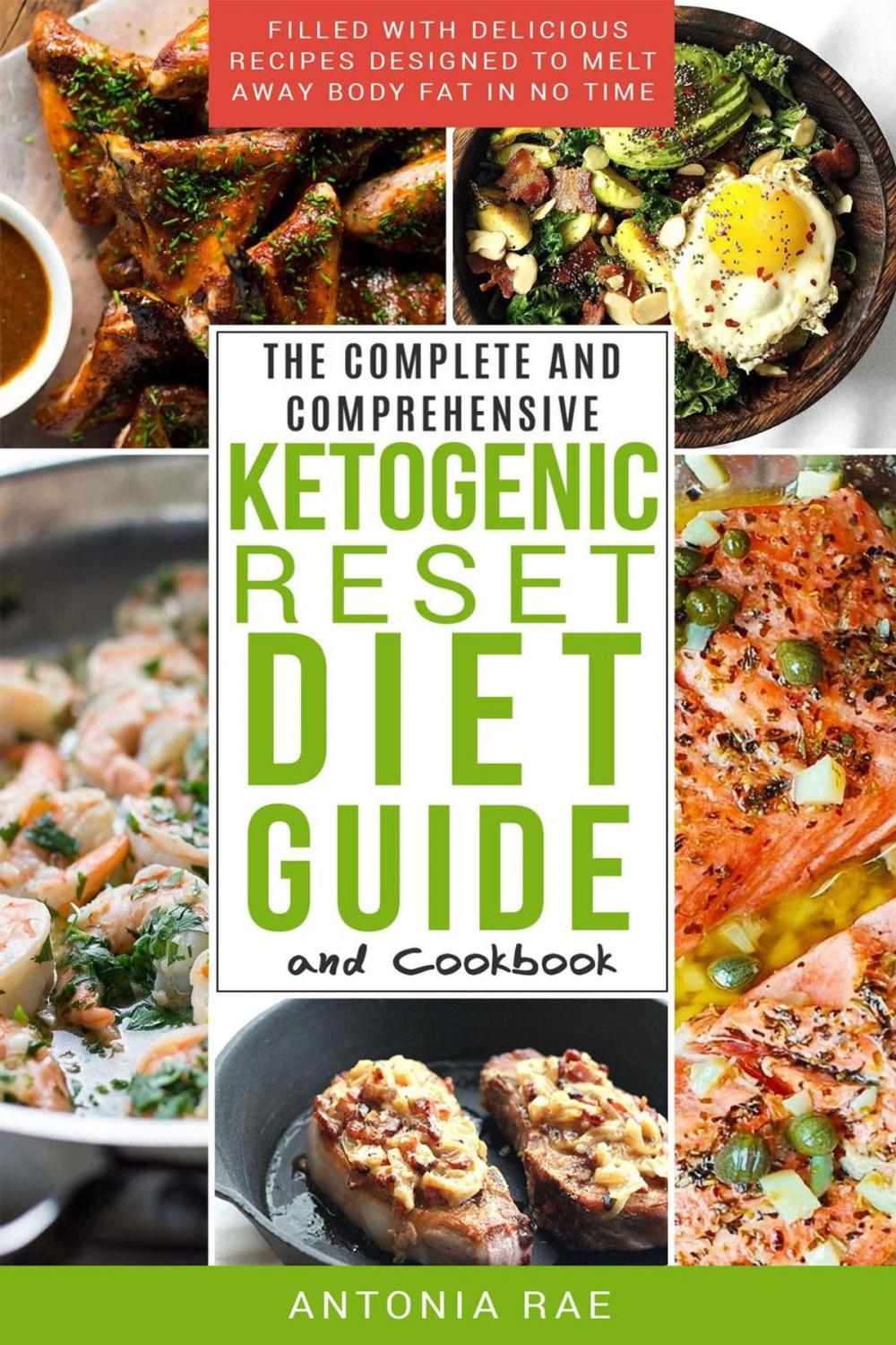 Big bigCover of The Complete and Comprehensive Ketogenic Reset Diet Guide and Cookbook: Filled with Delicious Recipes Designed to Melt Away Body Fat in No Time (Includes Low Carb Keto Recipes for Beginners)