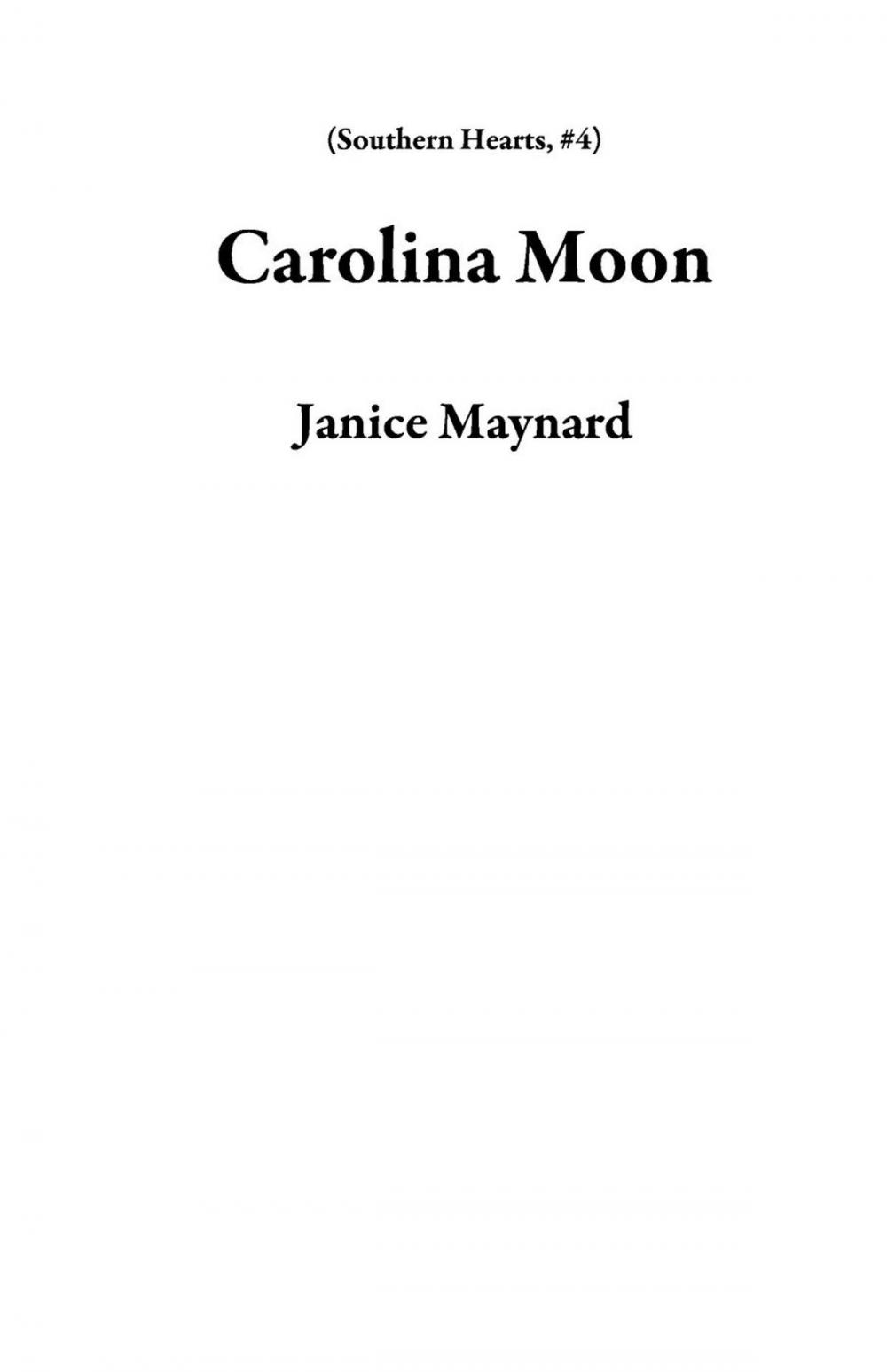 Big bigCover of Carolina Moon