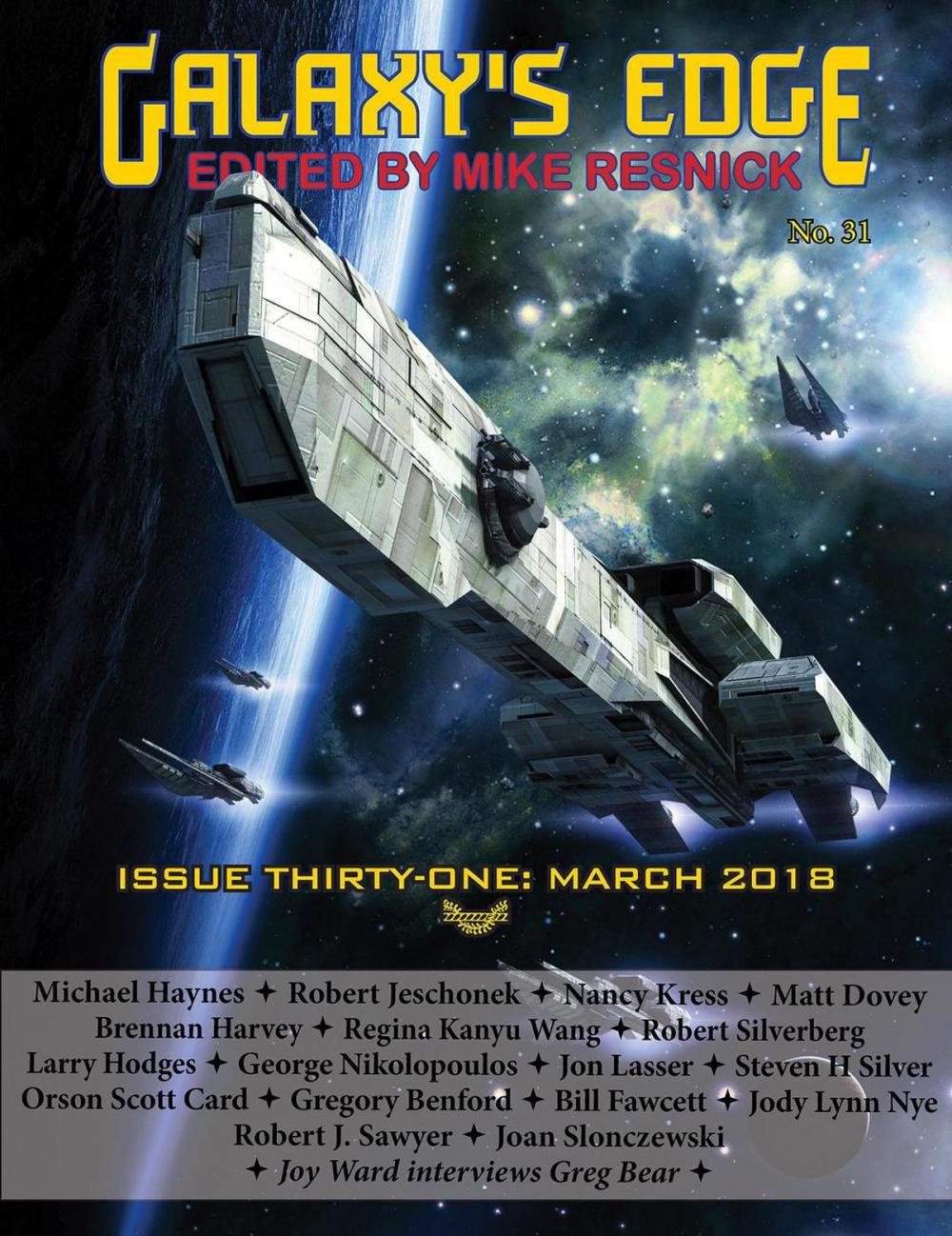 Big bigCover of Galaxy’s Edge Magazine: Issue 31, March 2018