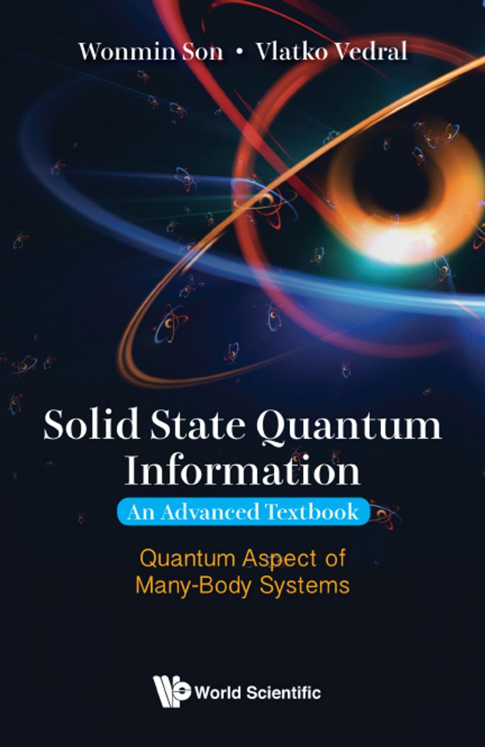 Big bigCover of Solid State Quantum Information — An Advanced Textbook