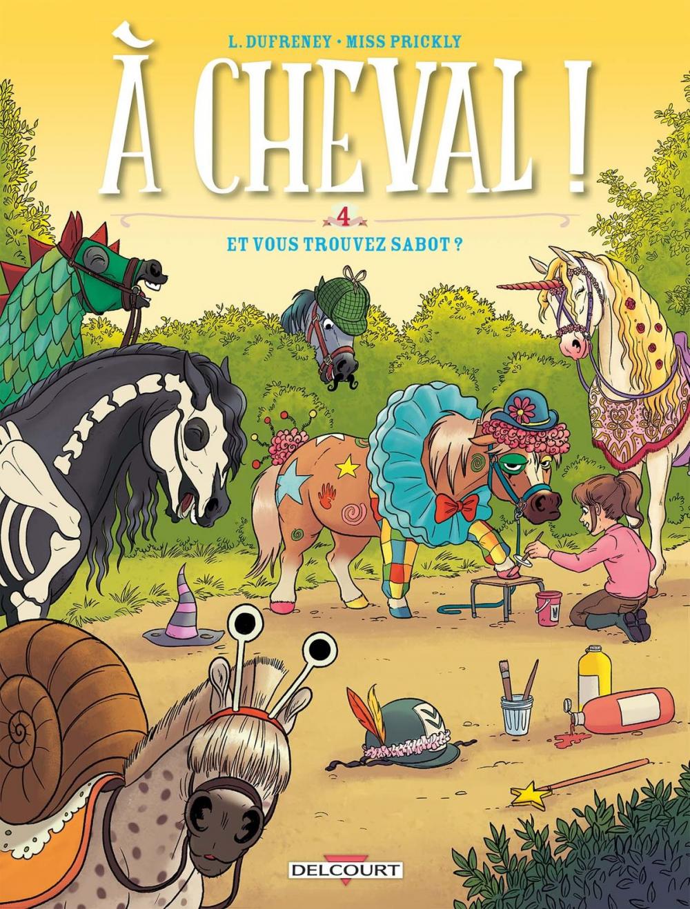 Big bigCover of À cheval ! T04