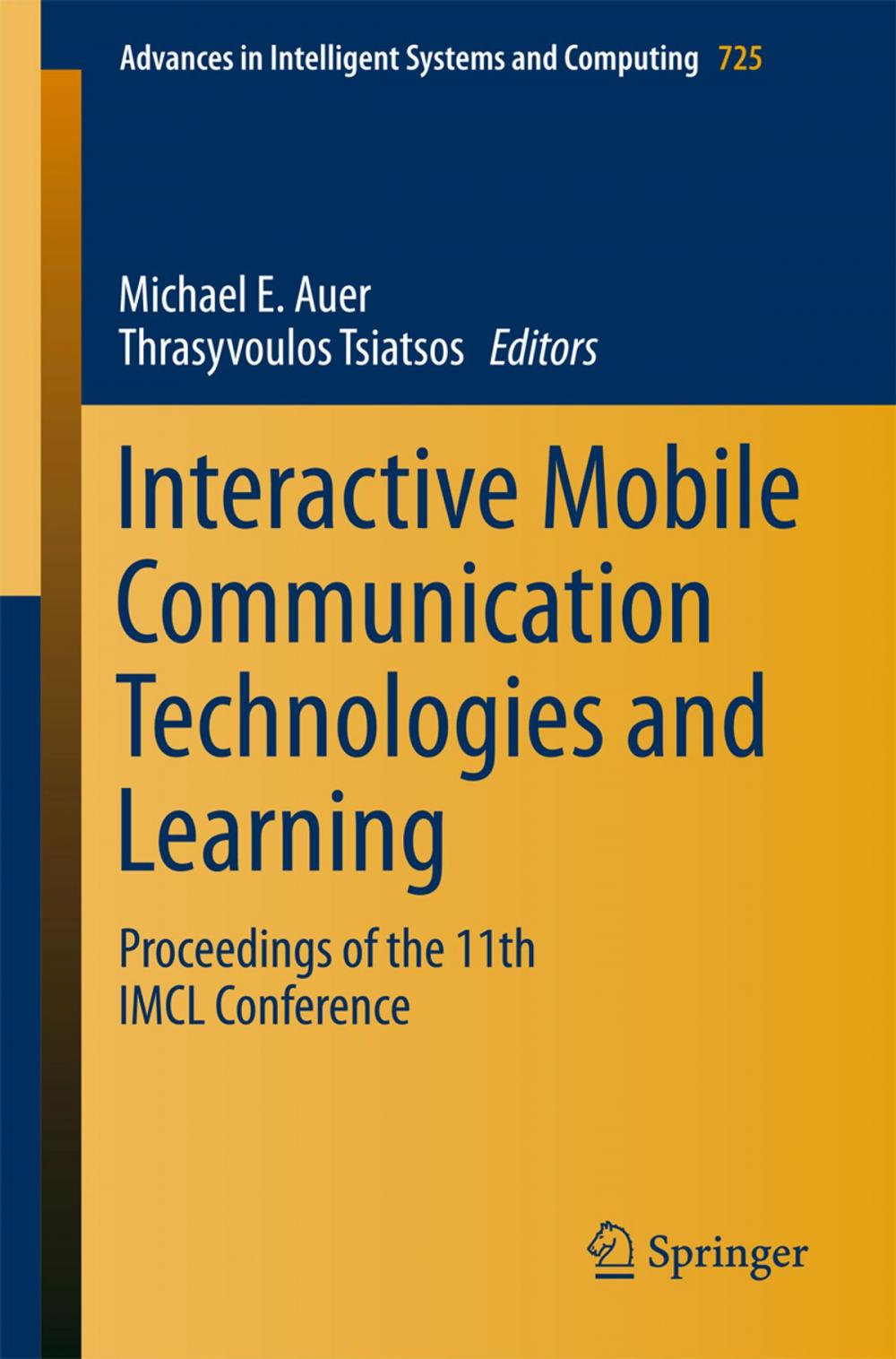 Big bigCover of Interactive Mobile Communication Technologies and Learning