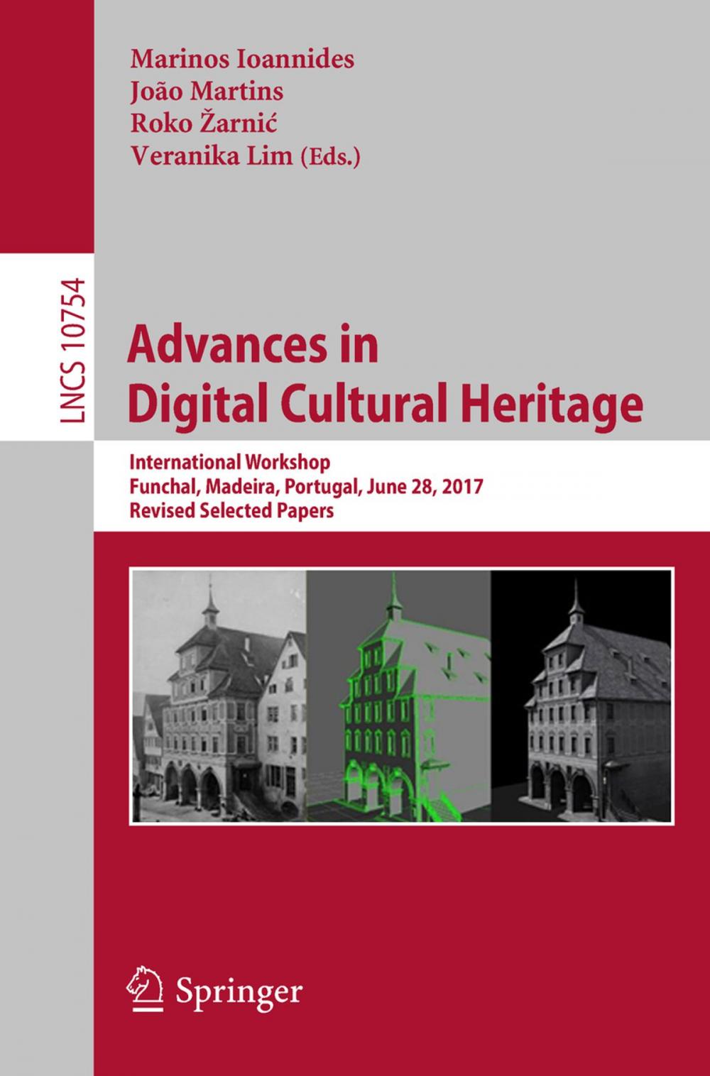 Big bigCover of Advances in Digital Cultural Heritage