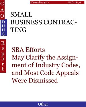 Book cover of SMALL BUSINESS CONTRACTING