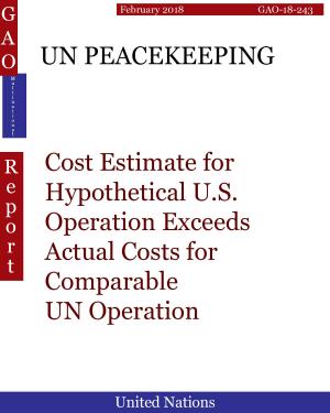 Cover of the book UN PEACEKEEPING by Hugues Dumont