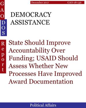 bigCover of the book DEMOCRACY ASSISTANCE by 