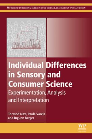 Cover of the book Individual Differences in Sensory and Consumer Science by Turan Bali, Yigit Atilgan, Ozgur Demirtas