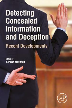 Cover of the book Detecting Concealed Information and Deception by Yasuki Nakayama