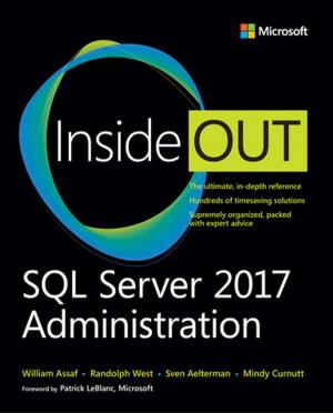 Cover of the book SQL Server 2017 Administration Inside Out by Greg Conti