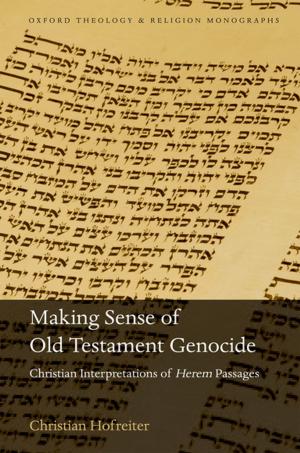 Cover of the book Making Sense of Old Testament Genocide by David Crystal