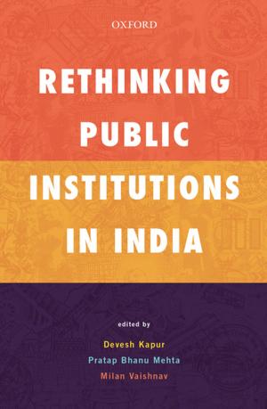 Cover of Rethinking Public Institutions in India