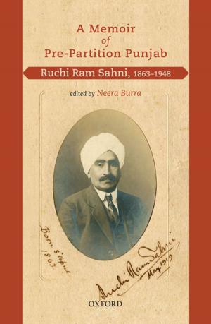 Cover of the book A Memoir of Pre-Partition Punjab by Baldev Raj Nayar