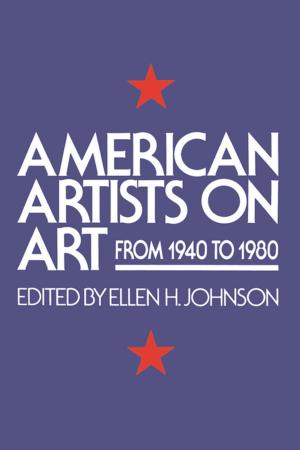 Cover of the book American Artists On Art by Albert W. Musschenga, Wim J. van der Steen