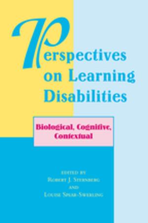 Cover of the book Perspectives On Learning Disabilities by 