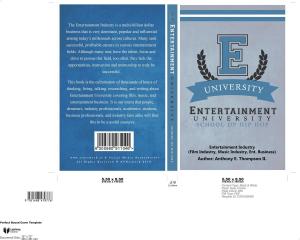 Cover of Entertainment University
