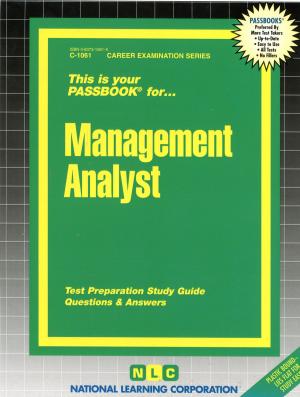 Cover of the book Management Analyst by National Learning Corporation