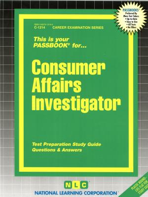 Cover of Consumer Affairs Investigator