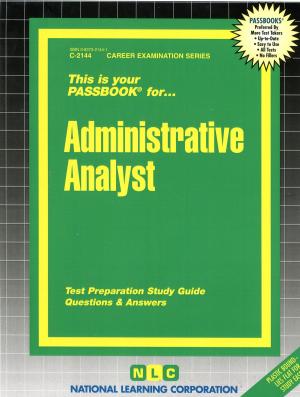 Book cover of Administrative Analyst