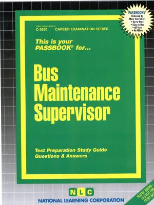 Cover of Bus Maintenance Supervisor