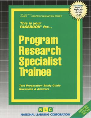 Cover of the book Program Research Specialist Trainee by National Learning Corporation