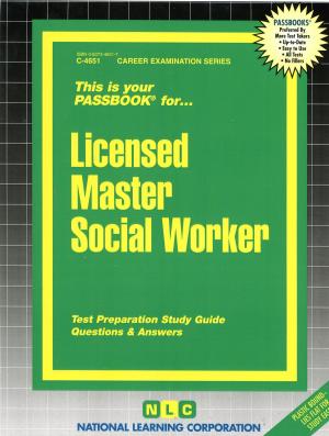 Cover of the book Licensed Master Social Worker by National Learning Corporation