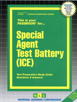bigCover of the book Special Agent Test Battery (ICE) by 