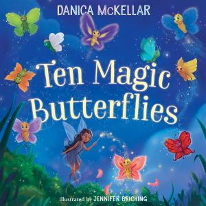 Book cover of Ten Magic Butterflies