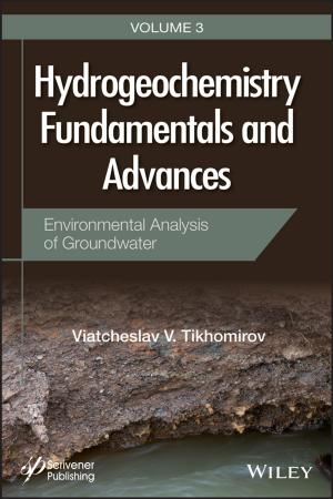 Book cover of Hydrogeochemistry Fundamentals and Advances, Environmental Analysis of Groundwater