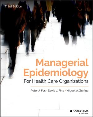 Cover of the book Managerial Epidemiology for Health Care Organizations by Navendu P. Vasavada