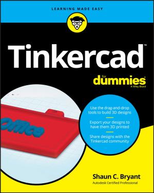 Cover of the book Tinkercad For Dummies by Kirby Rosplock