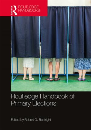 Cover of Routledge Handbook of Primary Elections