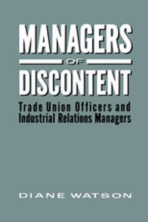Cover of the book Managers of Discontent by Douglas W. Lumsden