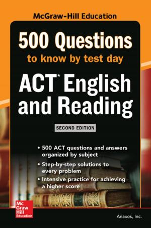 Book cover of 500 ACT English and Reading Questions to Know by Test Day, Second Edition