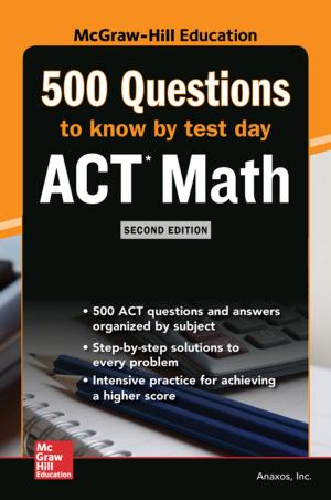 Book cover of 500 ACT Math Questions to Know by Test Day, Second Edition