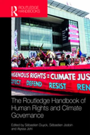 Cover of the book Routledge Handbook of Human Rights and Climate Governance by Robert J. Nash, Jennifer J.J. Jang 張文馨