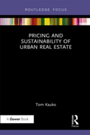 Cover of the book Pricing and Sustainability of Urban Real Estate by Rene J. Muller