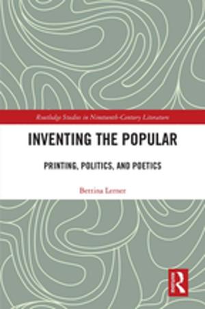 Cover of the book Inventing the Popular by Erika Fischer-Lichte
