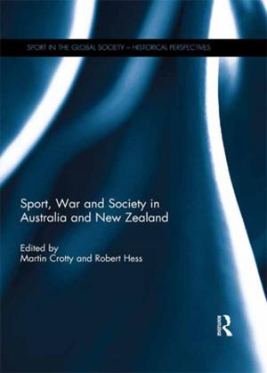 Cover of the book Sport, War and Society in Australia and New Zealand by D. Gareth Jones, Maja I. Whitaker