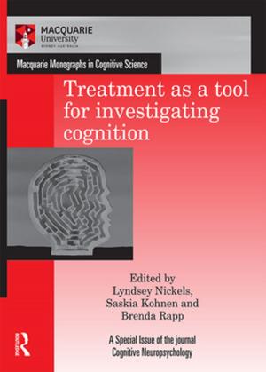Cover of the book Treatment as a tool for investigating cognition by Matthew S. Bennett