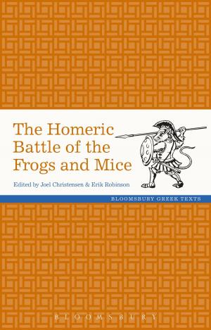 Book cover of The Homeric Battle of the Frogs and Mice
