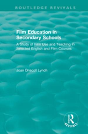 Cover of the book Film Education in Secondary Schools (1983) by Abrahams