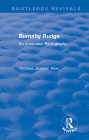 Book cover of Routledge Revivals: Barnaby Rudge (1987 )