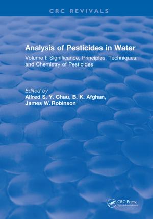Cover of the book Analysis of Pesticides in Water by Mark C. Lewis