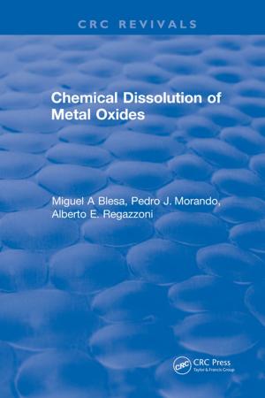 Cover of the book Chemical Dissolution of Metal Oxides by James Wallace Jorgenson