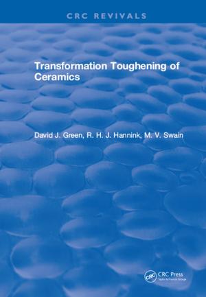 Cover of the book Transformation Toughening Of Ceramics by GeorgeM. Pigott