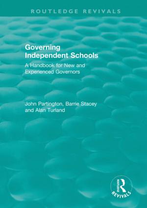 Cover of the book Governing Independent Schools by H G Koenigsberger