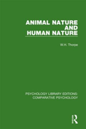 Cover of the book Animal Nature and Human Nature by Charles Derber, Yale R. Magrass